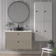 Mueble de baño con encimera de Microtec de Avila Dos Blanca Detalle 3