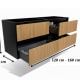 Conjunto mueble de baño Bruntec Alpes 18 Croquis 12