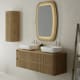 Mueble de baño con encimera de madera maciza Bruntec Baviera Principal 1