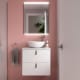 Mueble de baño con encimera Solid Surface Salgar Uniiq Principal 2