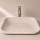 Lavabo de mármol natural Bruntec River Detalle 3