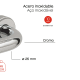 Asidero para baño Gedy Up Detalle 5
