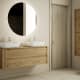 Mueble de baño con encimera de madera maciza Bruntec Laponia Principal 1