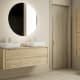 Mueble de baño con encimera de madera maciza Bruntec Laponia Principal 0