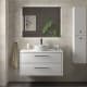 Conjunto mueble de baño Salgar Runa con lavabo sobre encimera Principal 6
