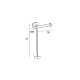 Portarrollos de baño Manillons Torrent Bassic Croquis 1