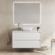 Mueble de baño moderno con encimera de madera Bruntec Oxford Principal 7