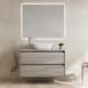 Mueble de baño moderno con encimera de madera Bruntec Oxford Principal 5