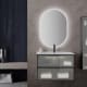 Columna de baño frente cristal mate Sanchís Koba Ambiente 1