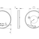 Espejo de baño con luz LED Ledimex Bolonia Croquis 5