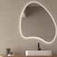 Espejo de baño con luz LED Bruntec Wave Principal 0