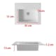 Lavabo encastrado Bruntec Tabac Croquis 2