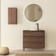 Mueble de baño con encimera de madera Bruntec Boston Principal 1