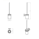 Conjunto de accesorios de baño Cosmic Duo Round Croquis 5