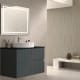 Mueble de baño con encimera piedra compactada negra Bruntec Ebi colores Principal 5