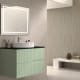 Mueble de baño con encimera piedra compactada negra Bruntec Ebi colores Principal 8