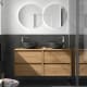 Mueble de baño con encimera de madera Salgar Noja Principal 8