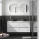 Mueble de baño con encimera de madera Salgar Noja Principal 2