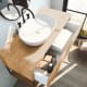 Conjunto mueble de baño con lavabo sobre encimera Inve Sensi Principal 3