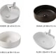 Conjunto mueble de baño con lavabo sobre encimera Inve Sensi opción 5