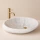 Lavabo de mármol natural Bruntec Corino Ambiente 2