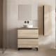 Mueble de baño con encimera de MDF Hidrófuga de madera Visobath Granada Principal 1