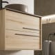 Mueble de baño con encimera de madera Viso Aqua Detalle 1
