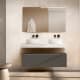 Mueble de baño con encimera de madera 10 cm de altura en color Cala con cajonera Visobath Nomad Principal 0