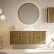 Mueble de baño madera maciza con encimera de solid surface Bruntec Alpes 13 Principal 0