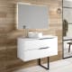Mueble de baño con encimera de madera Bruntec Coban opción 7