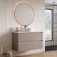 Mueble de baño con encimera Piedra Compactada blanca Bruntec Artemisa Principal 6