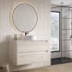 Mueble de baño con encimera Piedra Compactada blanca Bruntec Artemisa Principal 4