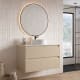 Mueble de baño con encimera Piedra Compactada blanca Bruntec Artemisa Principal 7
