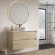 Mueble de baño con encimera Piedra Compactada blanca Bruntec Artemisa Principal 1