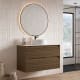 Mueble de baño con encimera Piedra Compactada blanca Bruntec Artemisa Principal 9