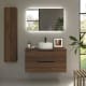 Conjunto mueble de baño Salgar Leni con lavabo sobre encimera Principal 2