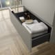 Conjunto mueble de baño Salgar Leni con lavabo sobre encimera Detalle 12