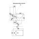 Inodoro compacto Rimless de Bruntec Square Croquis 8