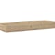 Mueble de baño con encimera de madera 10 cm de altura en color Roble Costa con cajonera Visobath Nomad Detalle 12