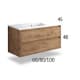 Conjunto mueble de baño moderno Bruntec Boston Croquis 9