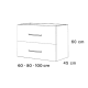 Mueble de baño Bruntec Atlas Croquis 10