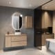 Mueble de baño con encimera de madera Bruntec Vilma Principal 1