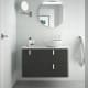 Mueble de baño con encimera solid surface Salgar Uniiq Principal 0