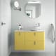 Mueble de baño con encimera solid surface Salgar Uniiq Principal 3