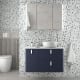 Mueble de baño con encimera solid surface Salgar Uniiq Principal 14