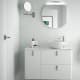 Mueble de baño con encimera solid surface Salgar Uniiq Principal 4