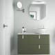 Mueble de baño con encimera solid surface Salgar Uniiq Principal 12