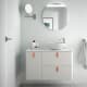 Mueble de baño con encimera solid surface Salgar Uniiq Principal 5