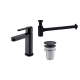 Pack Grifo de lavabo Roma + Válvula click-clack + Sifón Imex Principal 1