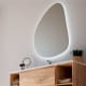 Espejo de baño con luz LED Bruntec Stone Detalle 1